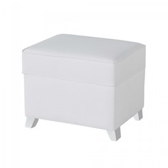 Пуф для кресла-качалки Micuna Foot rest white/white, искусственная кожа