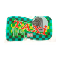 Губка для мытья автомобиля Такси пенополиуретановая 21x11x6 см. Зебра 0979