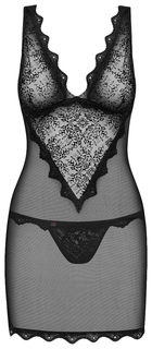 Сорочка Emperita черный S/M Obsessive