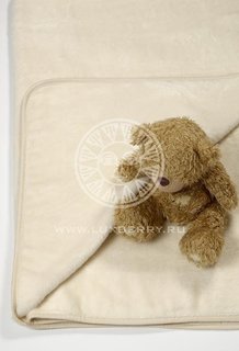 Плед детский LUXBERRY КАШЕМИР экрю 100х140
