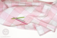 Плед детский LUXBERRY VANESSA розовый 100х150