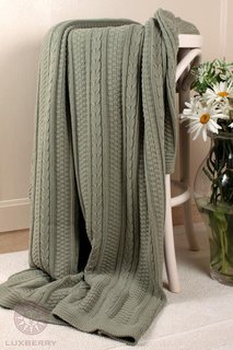 Плед LUXBERRY IMPERIO 10 английский зеленый 150х200