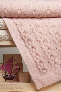 Плед детский LUXBERRY IMPERIO 77 розовый 75х100