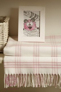 Плед LUXBERRY LUX 519 розовый 100х150