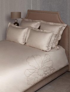 Постельное белье LUXBERRY PEONY песочное 1,5-спальное