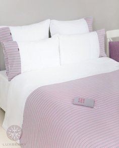 Пододеяльник с наволочкой LUXBERRY JERSEY розовый 150х210/50х70