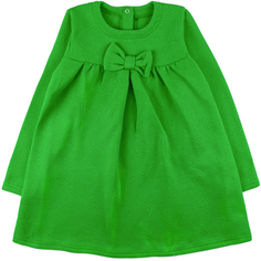 Платье детское Юлла, цв. зеленый р. 122