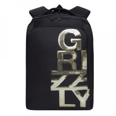 Рюкзак детский Grizzly RD-044-3 черный - золото