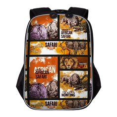 Рюкзак детский Grizzly RB-053-2 черный