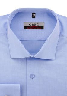 Рубашка мужская Greg 223/191/6076/Z голубая 41