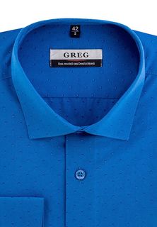 Рубашка мужская Greg 223/139/1080/Z_GB голубая 45