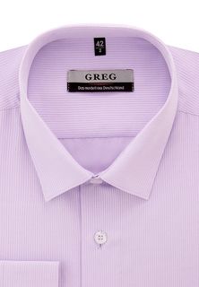 Рубашка мужская Greg 711/139/84/Z фиолетовая 43