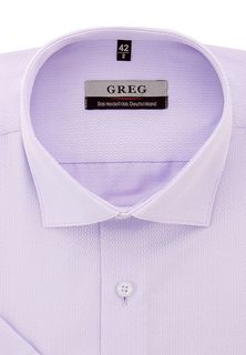 Рубашка мужская Greg 713/109/774/Z фиолетовая 38