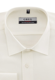 Рубашка мужская Greg 503/399/277 бежевая 42