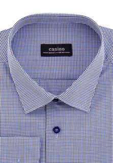 Рубашка мужская CASINO c124/15/2847/Z синяя 40