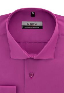 Рубашка мужская Greg 720/139/LAV/Z фиолетовая 41