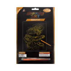 Гравюра 8503J - крокодил Engraving Art