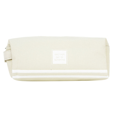 Пенал с двумя молниями серый Kawaii Factory