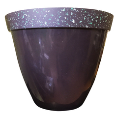 Горшок Репка H133b Прованс шоколадный 15,6л