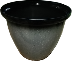 Горшок Репка H171g Гор.меда серый 10,1л