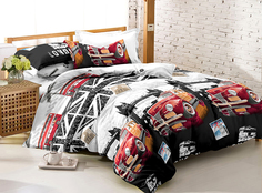 Постельное бельё, Amore Mio, Bridge , 1,5-спальный.