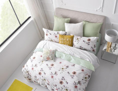 Постельное белье из сатина ASABELLA 1264-6 50х70 (2шт), 70х70 (2шт) евро