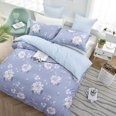 Постельное белье из сатина ASABELLA 1258-7 50х70 (2шт), 70х70 (2шт) семейное