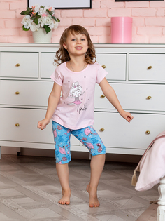 Пижама для девочек Веселый малыш Фанни, р. 128