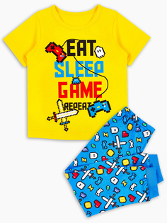 Пижама Веселый малыш Геймер, р. 128