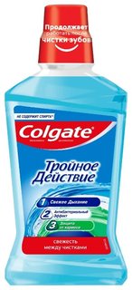 Colgate Ополаскиватель Тройное действие 500 мл