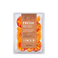 TONY MOLY Fresh To Go Pumpkin Mask Sheet Маска для лица с экстрактом тыквы