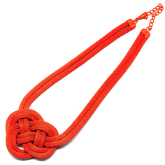 Колье "Metal" (оранжевое) Kawaii Factory