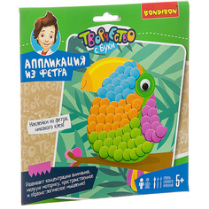 Набор для творчества "Аппликация из фетра. Тукан" Bondibon