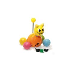 Каталка-игрушка Котенок, 12 см Vilac
