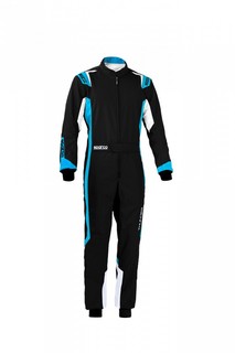 Комбинезон для картинга THUNDER, CIK, чёрный/синий, р-р XS Sparco 002342NRAZ0XS