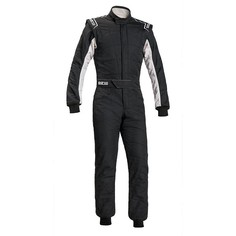 Комбинезон для автоспорта SPRINT RS-2.1 FIA черный/белый, р-р 64 Sparco 00109164NRBI
