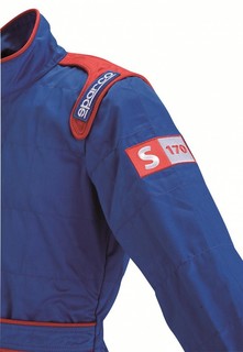 Комбинезон для картинга прокатный INDOOR K-1, синий/красный, р-р S Sparco 002325AZ1S
