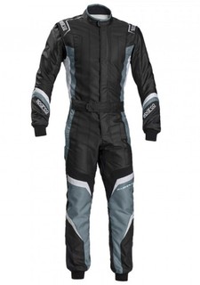 Комбинезон для картинга X-LIGHT KS-7,CIK,чёрный/серый/серебристый,56 Sparco 002336NRGRS56