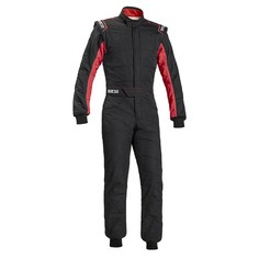 Комбинезон для автоспорта SPRINT RS-2.1 FIA черный/красный, р-р 52 Sparco 00109152NRRS