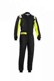Комбинезон для картинга ROOKIE 2020,без омологации,чёрный/жёлтый,XL Sparco 002343NRGF4XL