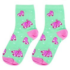 Носки женские Kawaii Factory Ролики зеленые 36-39