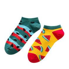 Носки женские Kawaii Factory Арбузы разноцветные 36-39