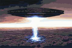 Картина по номерам, 40 х 60, "Искры света"