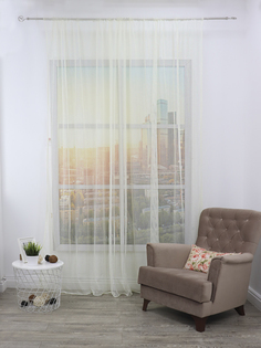 Штора Тюль Amore Mio RR 95726-08 Сетка Premium 3,0*2,7 1 шт. Шампань