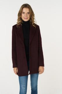 Пальто женское Blend She 20202513 бордовое L