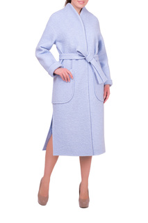 Пальто-халат женское Argent ALWS8030-1 голубое 44 RU