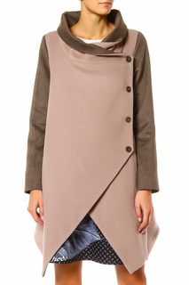Пальто женское Adzhedo 6185 коричневое L