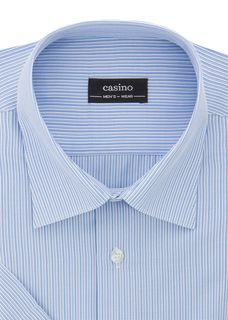 Рубашка мужская CASINO c211/0/994/Z бирюзовая 40
