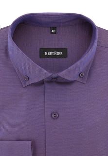 Рубашка мужская BERTHIER DEAN-67048/ Fit-Mb(0) фиолетовая 42