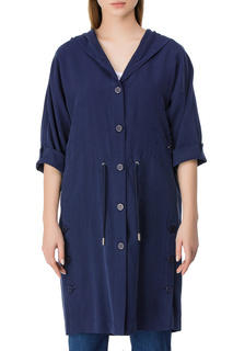 Тренч женский Helmidge 8178 синее 10 UK